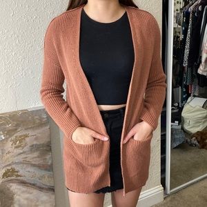 Long Sleeve Blush Cartigan